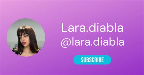 onlyfans lara diabla|Lara diabla (@laradiabla) .